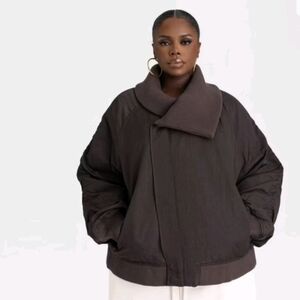 NWT Brown kbb By Kahlana Barfield Brown jacket.